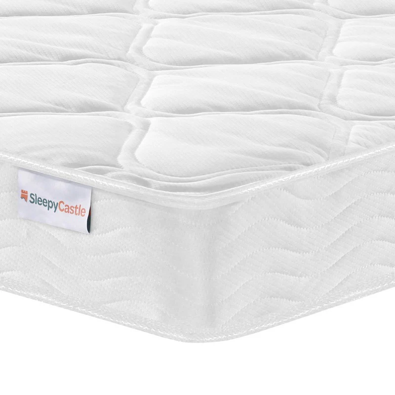 SleepyCastle King Size Double Mattress Polyester White 5 x 7ft - Image 3