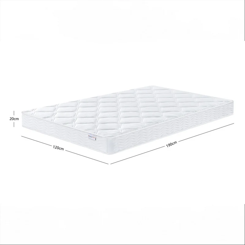 SleepyCastle Small Double Double Mattress Polyester White 4 x 6ft - Image 2