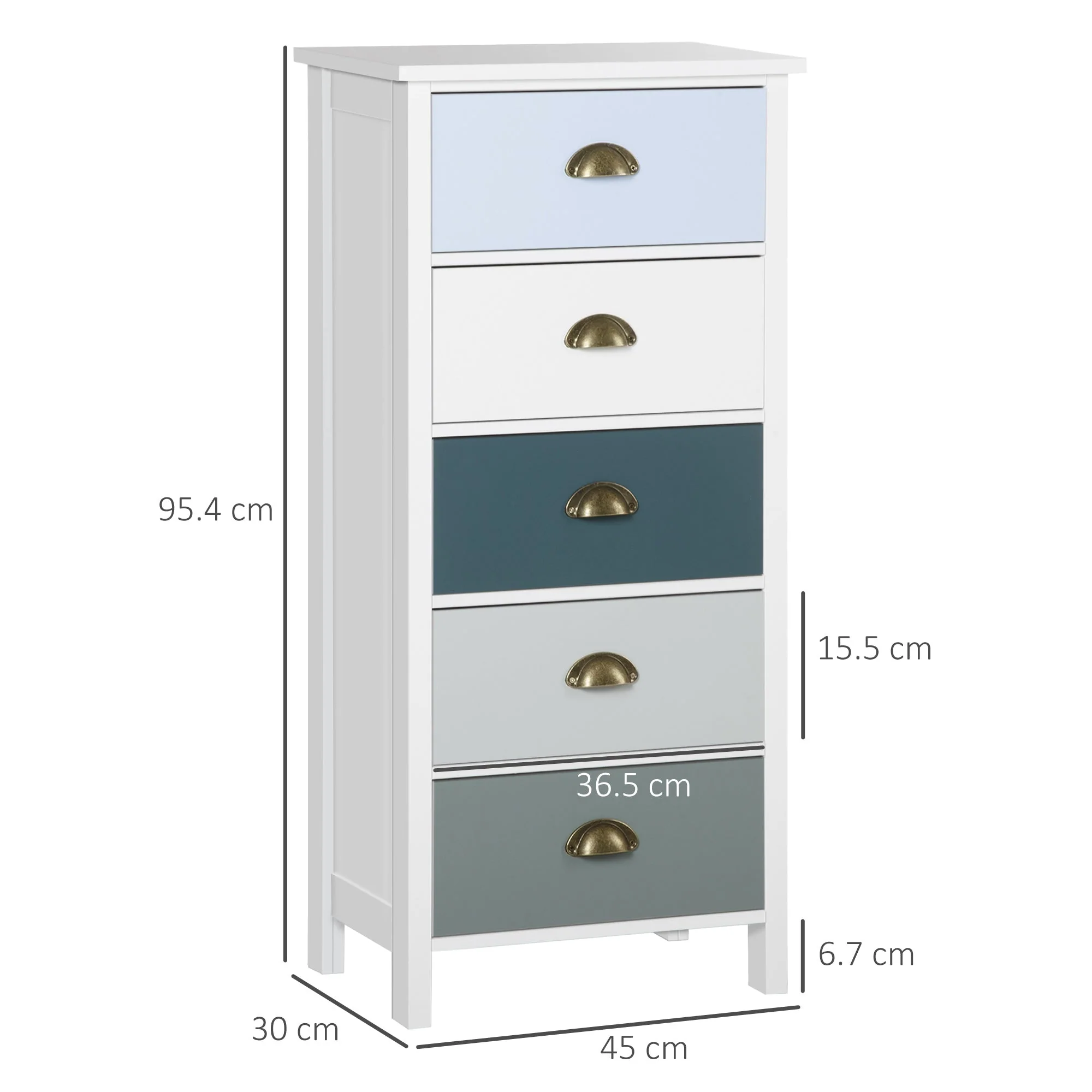 Slim Chest of Drawers - Image 3