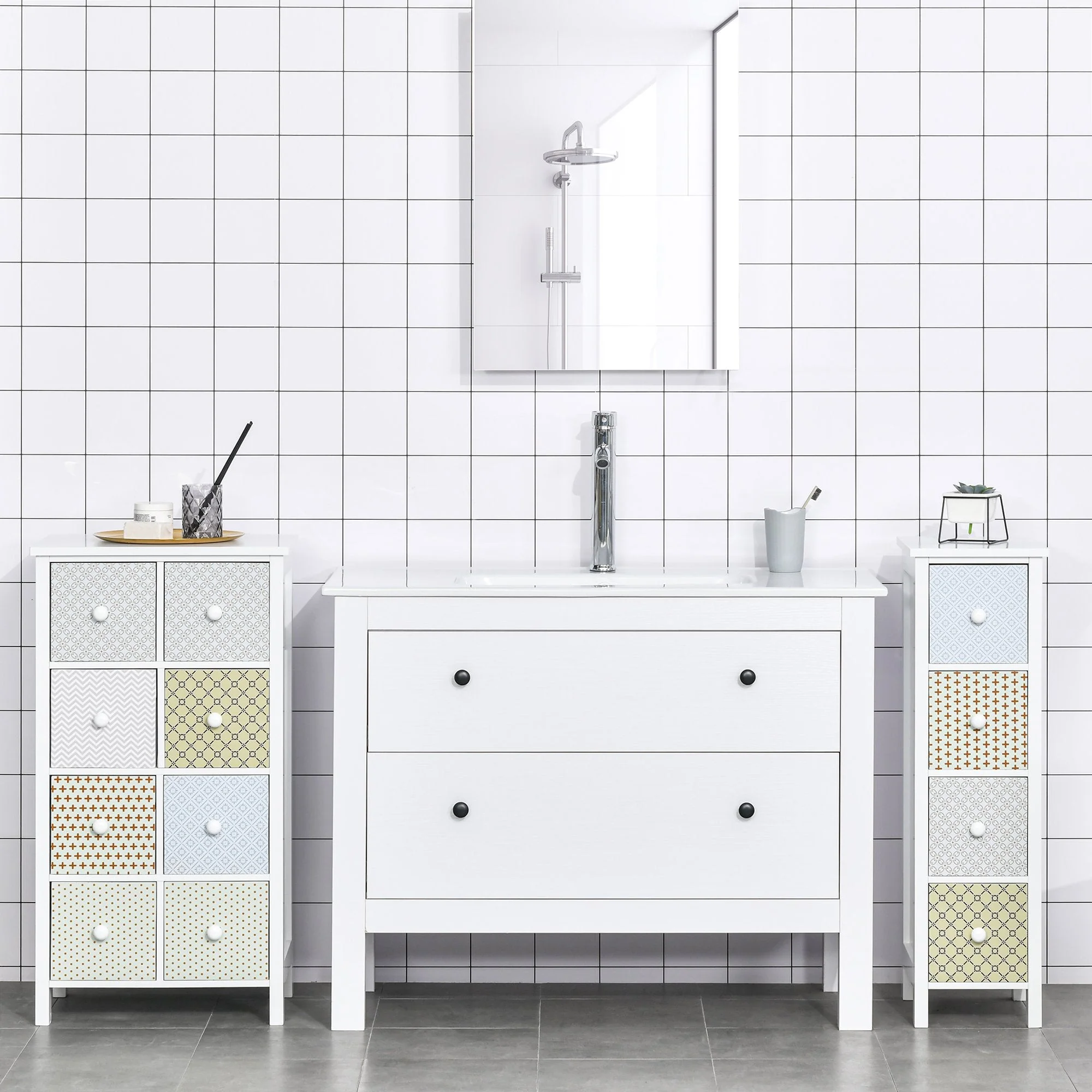 Slim Four-Drawer Cabinet - Image 6