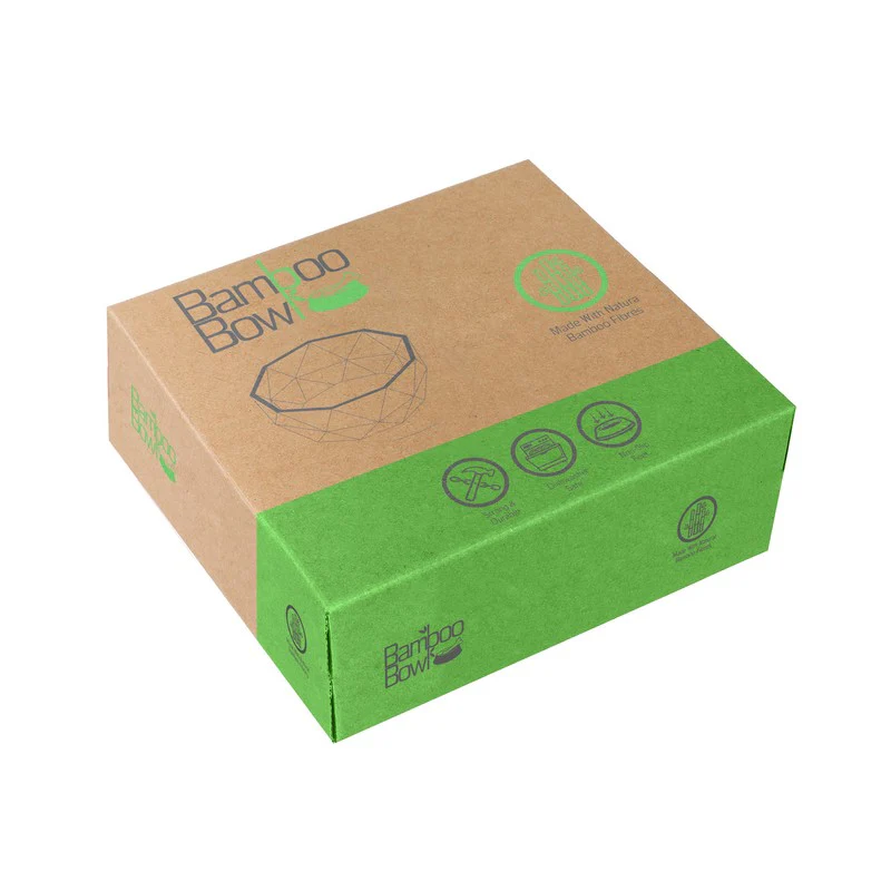 Small Dog Bowl Green Bamboo 14.4cm by Pet Brands - Image 4