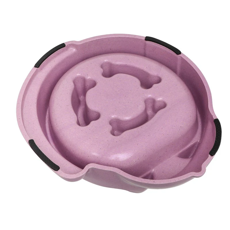 Small Dog Bowl Pink Bamboo 23.2cm by Pet Brands - Image 3