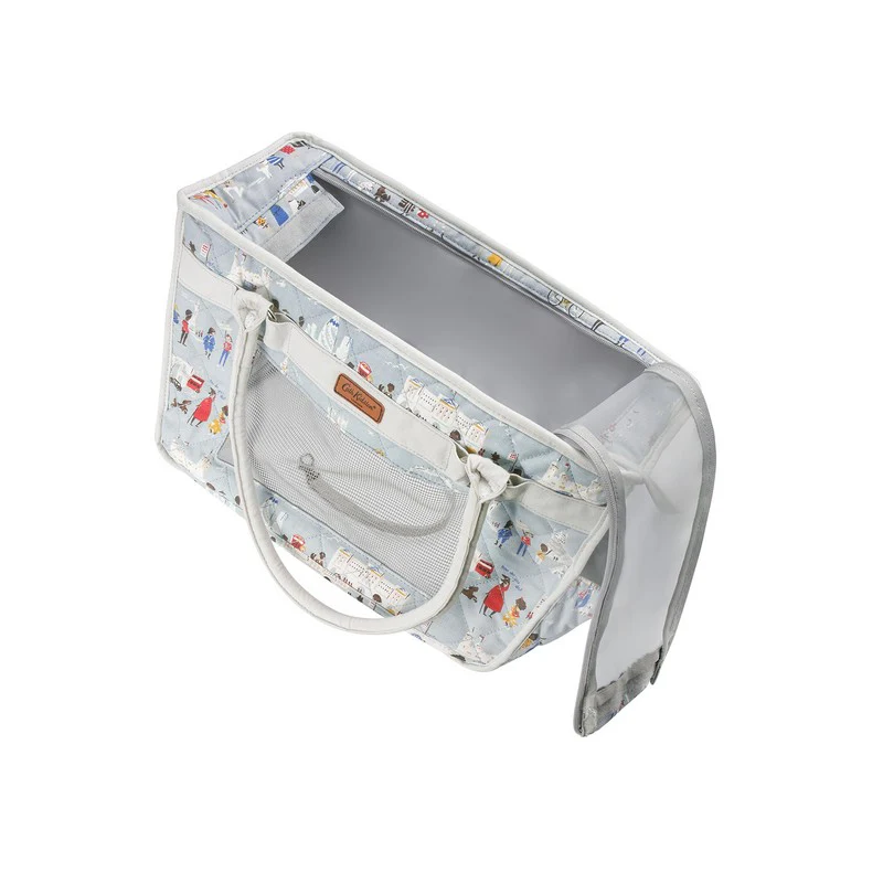 Small Dog Pet carrier Blue Polyester 42cm by Cath Kidston - Image 3