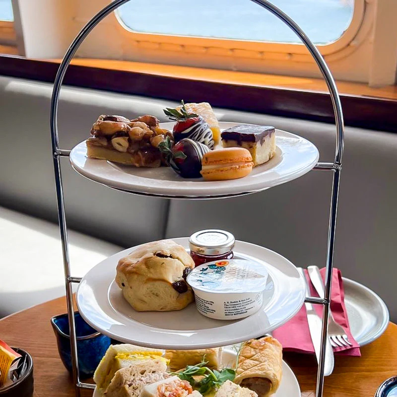 Sparkling Afternoon Tea Cruise - Gift Experience For Two - Image 3