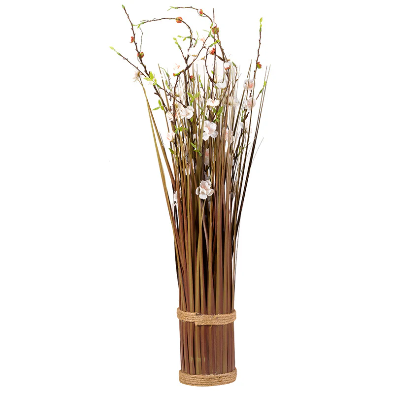 Spring Blossom Artificial Bouquet With 18 Warm White LEDs - 70cm - Image 2