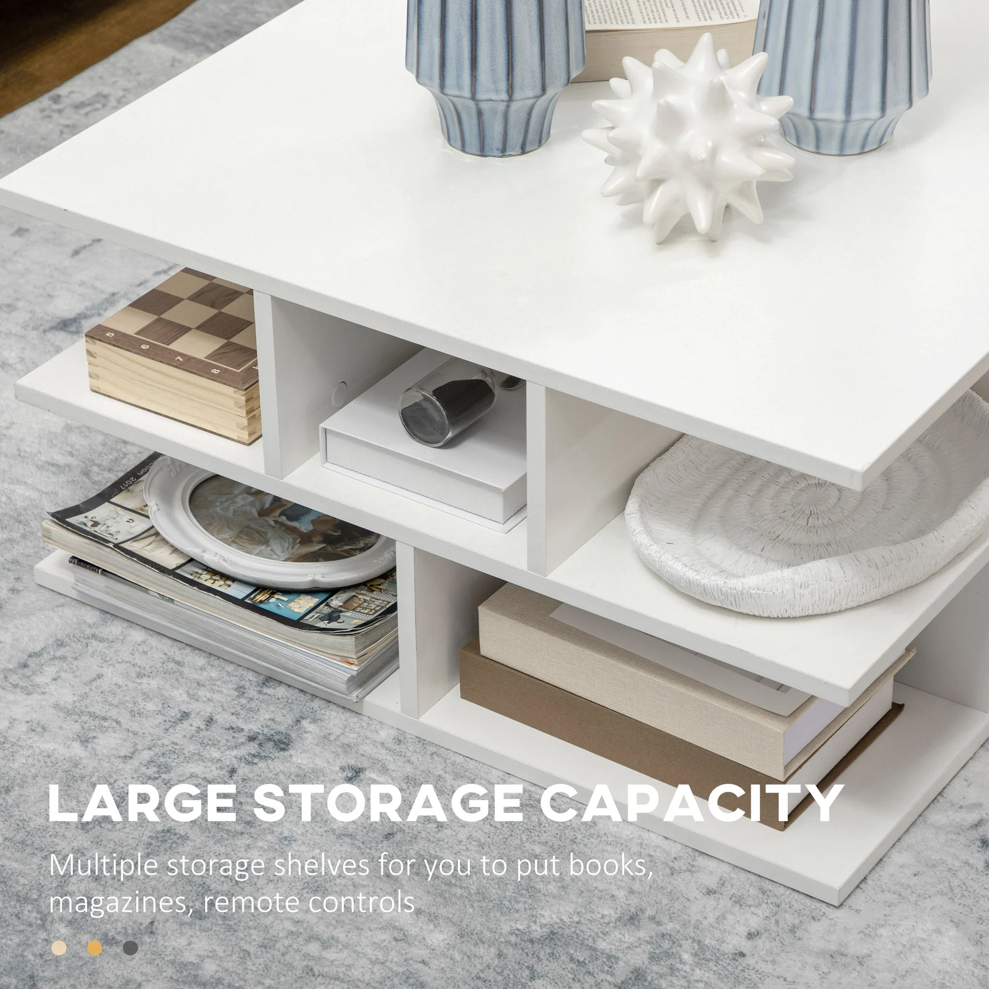 Square Coffee Tables for Living Room - Image 5