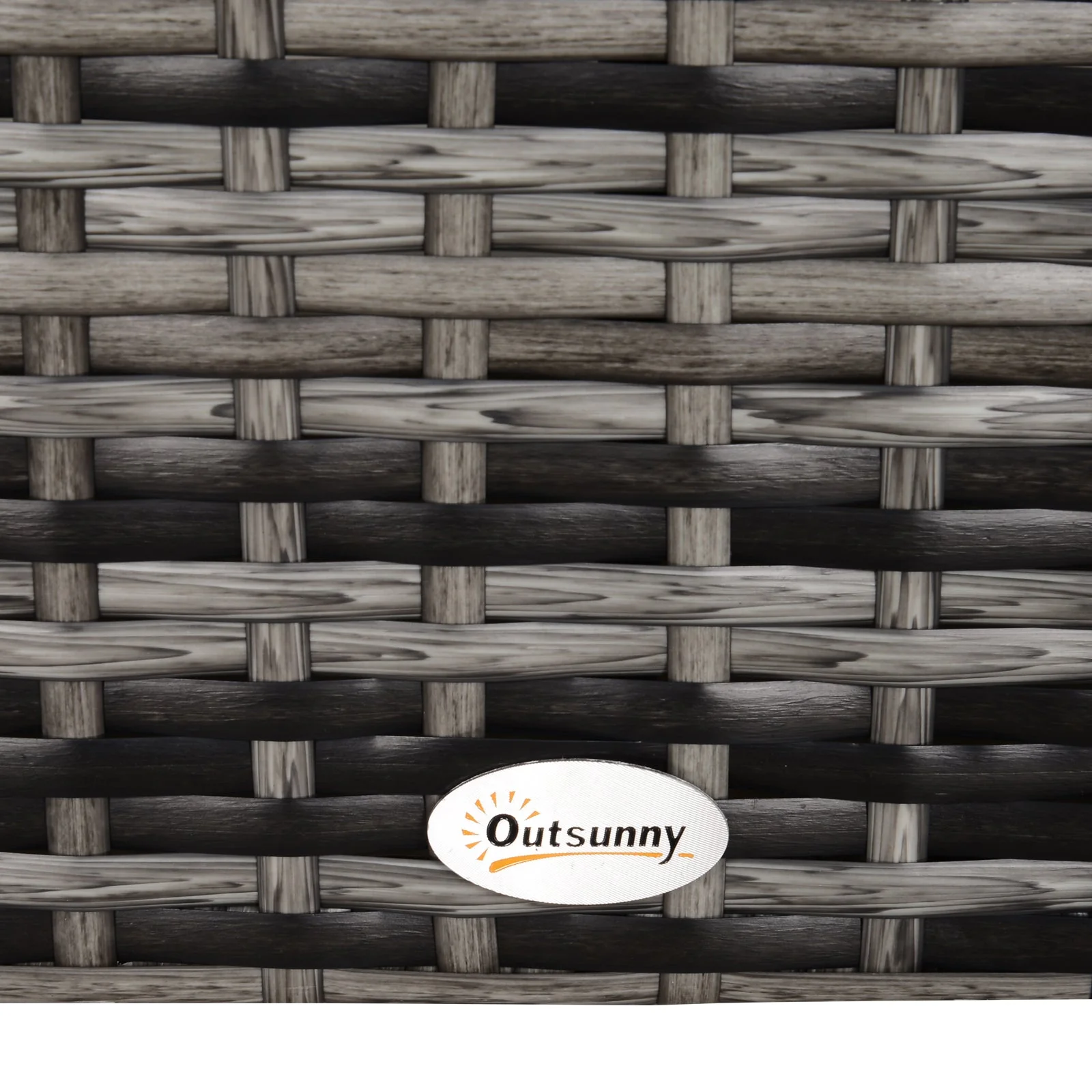Square PE Rattan Garden Table - Image 8