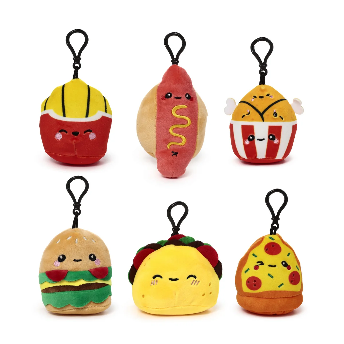 Squidglys Foodiemals Plush Keyring - Assorted - Image 2