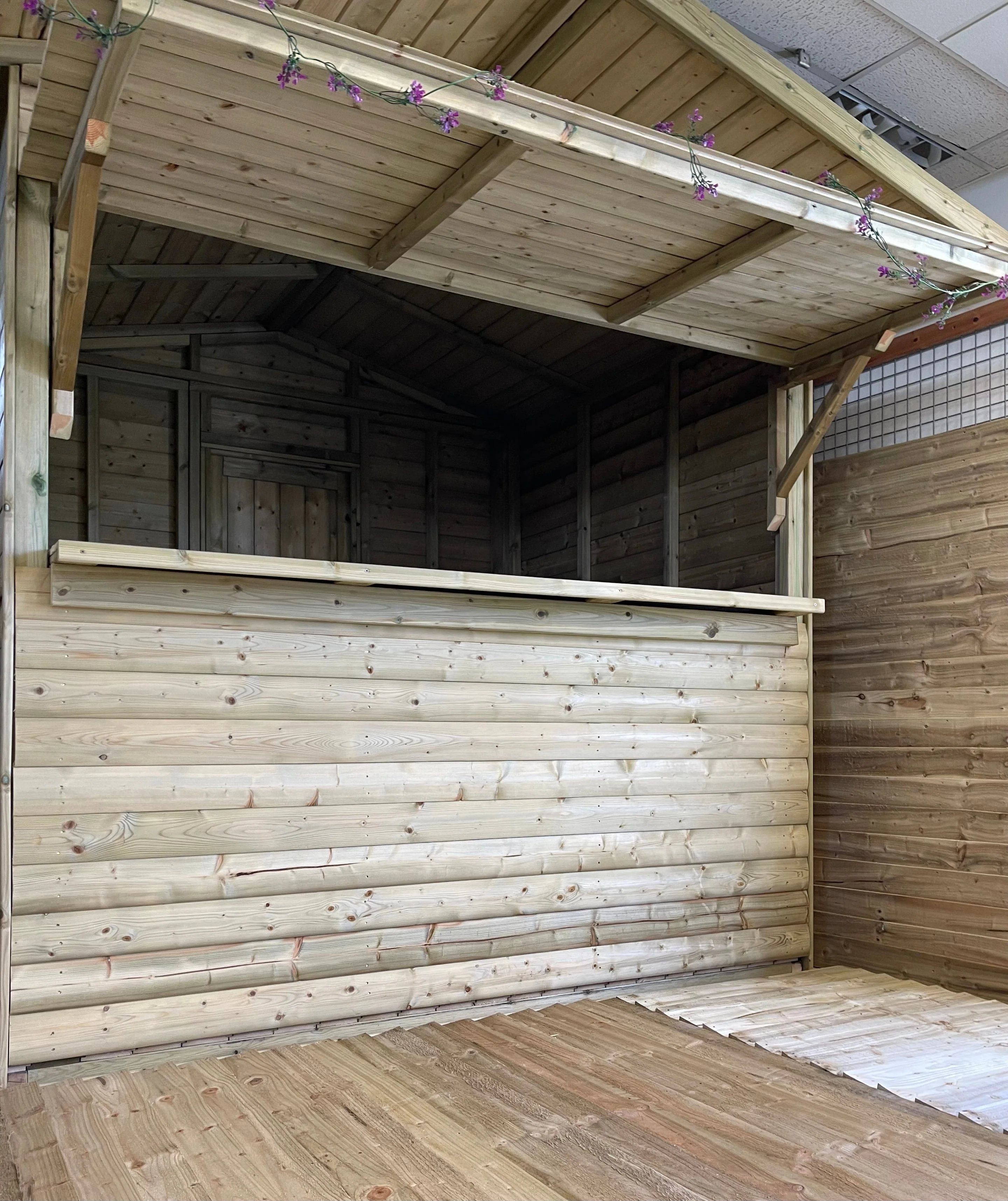 Standard Garden Chalet 2.7M wide x 2.4M deep by Churnet Valley - XCH11 - Image 7