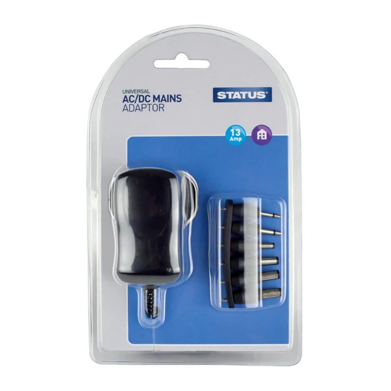 Status Universal Multi-voltage AC/DC Mains Adaptor - Image 2