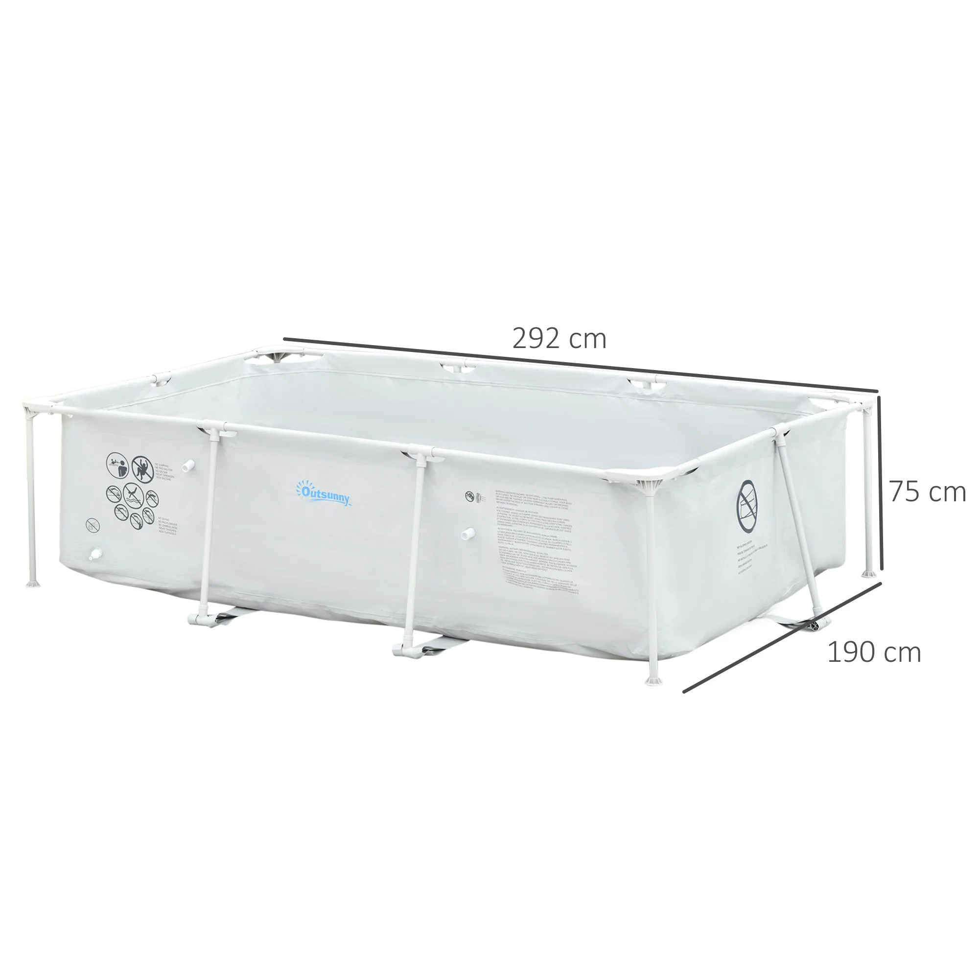 Steel Frame Pool with Filter Pump - Image 3
