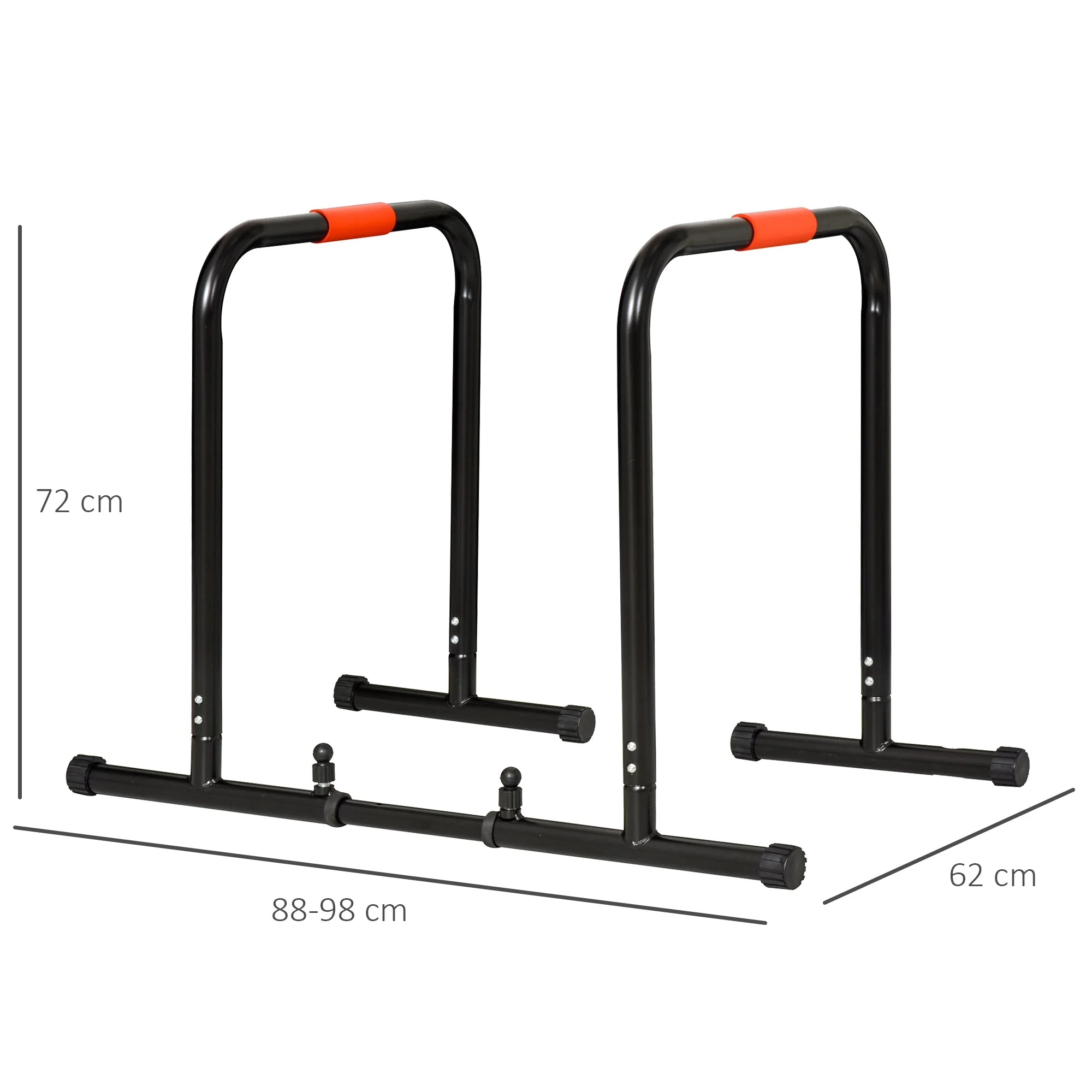 Steel Multifunctional Dip Stand Black - Image 2