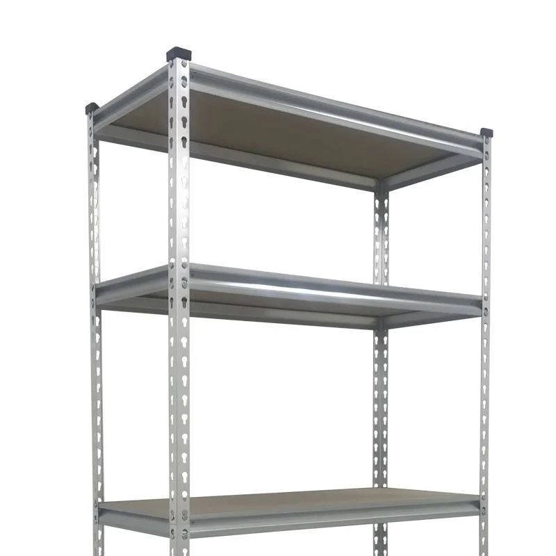 Steel Shelving Unit 4 Tier 180cm - Silver Boltless by Task DIY - Image 2