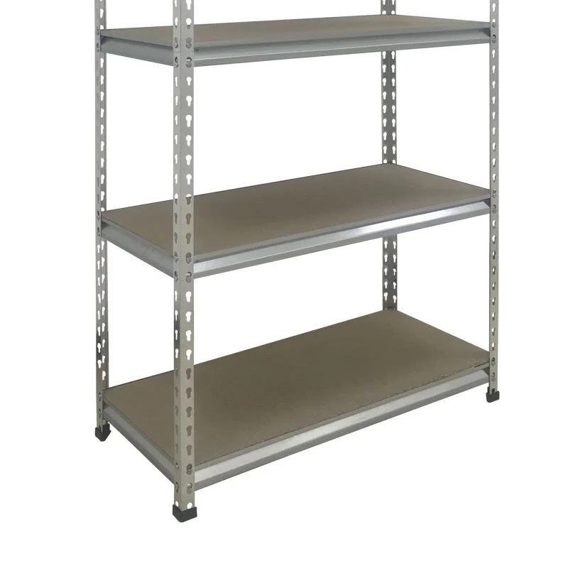 Steel Shelving Unit 4 Tier 180cm - Silver Boltless by Task DIY - Image 3