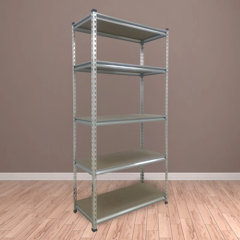 Steel Shelving Unit 4 Tier 180cm - Silver Boltless by Task DIY - Image 4