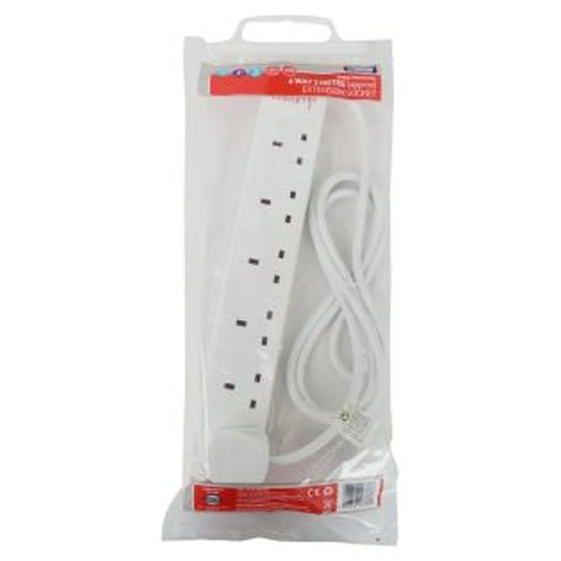 Surge Protection Extension Socket 6 Way 2 Mtr - Image 2