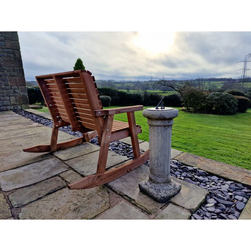 Swedish Redwood Garden Bench by Churnet Valley - 2 Seat - Image 2