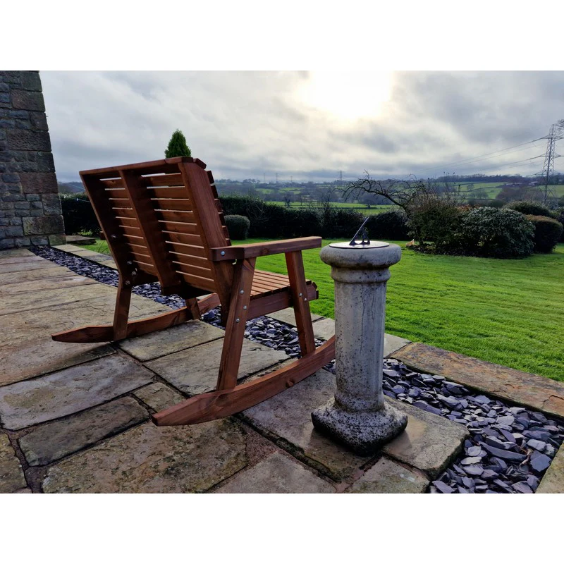 Swedish Redwood Garden Bench by Churnet Valley - 2 Seat - Image 3