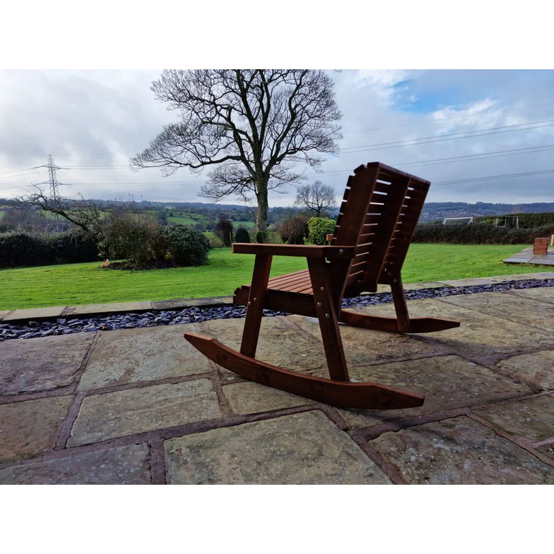Swedish Redwood Garden Bench by Churnet Valley - 2 Seat - Image 8