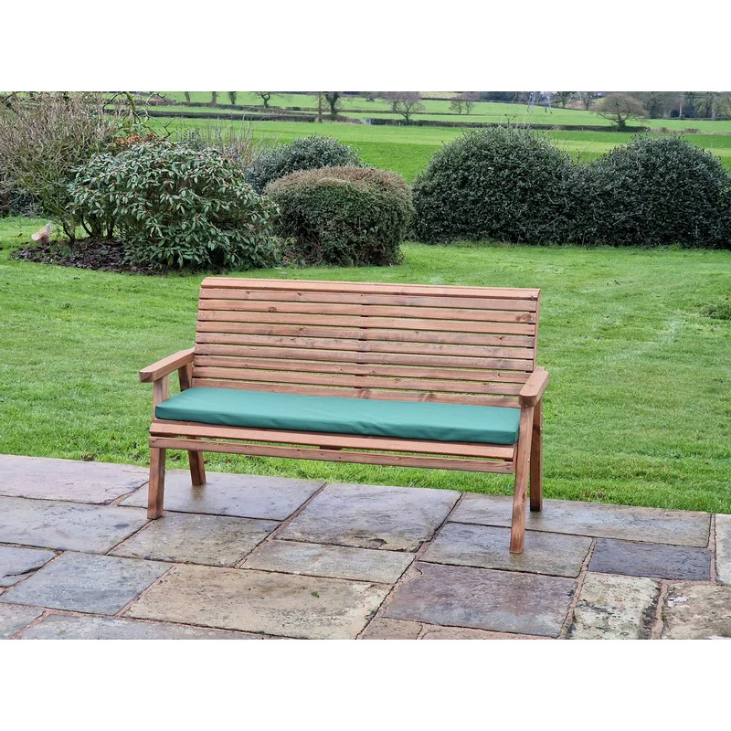 Swedish Redwood Garden Bench by Churnet Valley - 3 Seats - Image 8