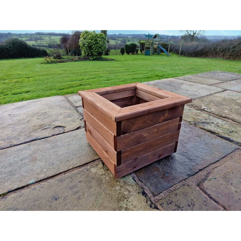 Swedish Redwood Garden Planter by Churnet Valley - Image 2