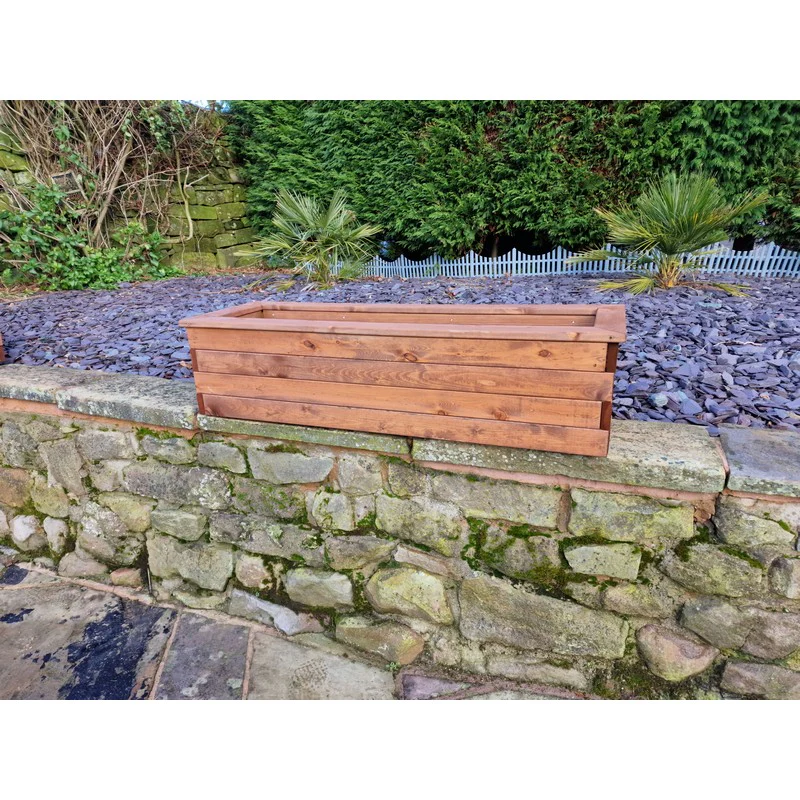 Swedish Redwood Garden Trough Planter by Churnet Valley - Image 2