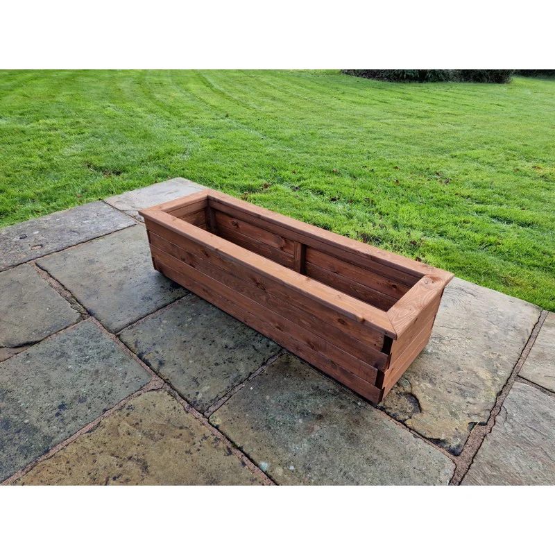 Swedish Redwood Garden Trough Planter by Churnet Valley - Image 3