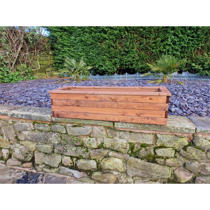 Swedish Redwood Garden Trough Planter by Churnet Valley - Image 6