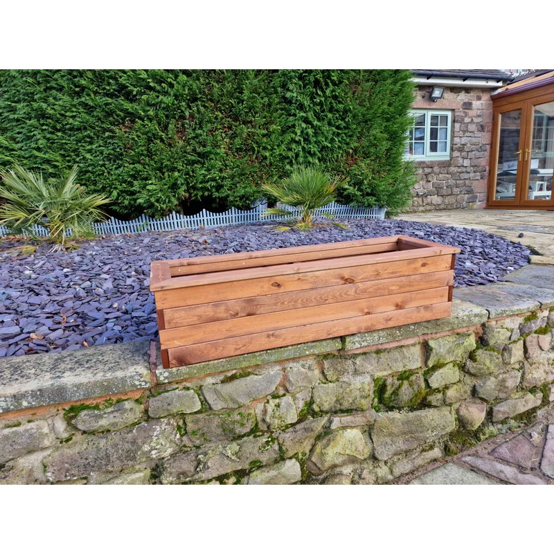 Swedish Redwood Garden Trough Planter by Churnet Valley - Image 7