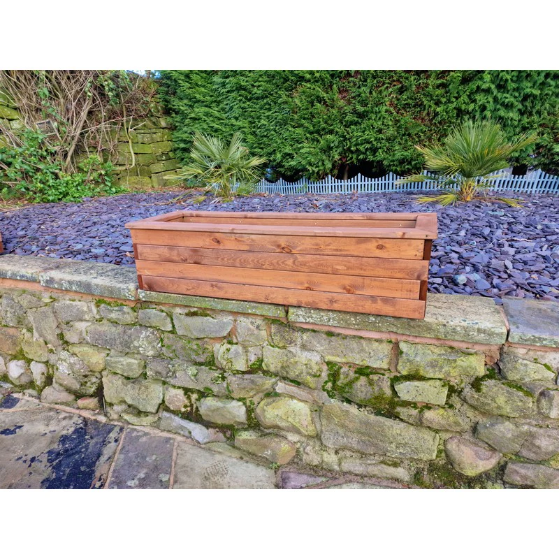 Swedish Redwood Garden Trough Planter by Churnet Valley - Image 8