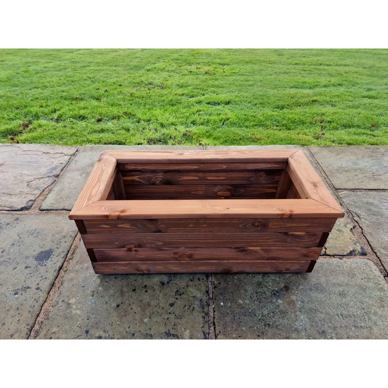 Swedish Redwood Garden Trough Planter by Churnet Valley - Image 6