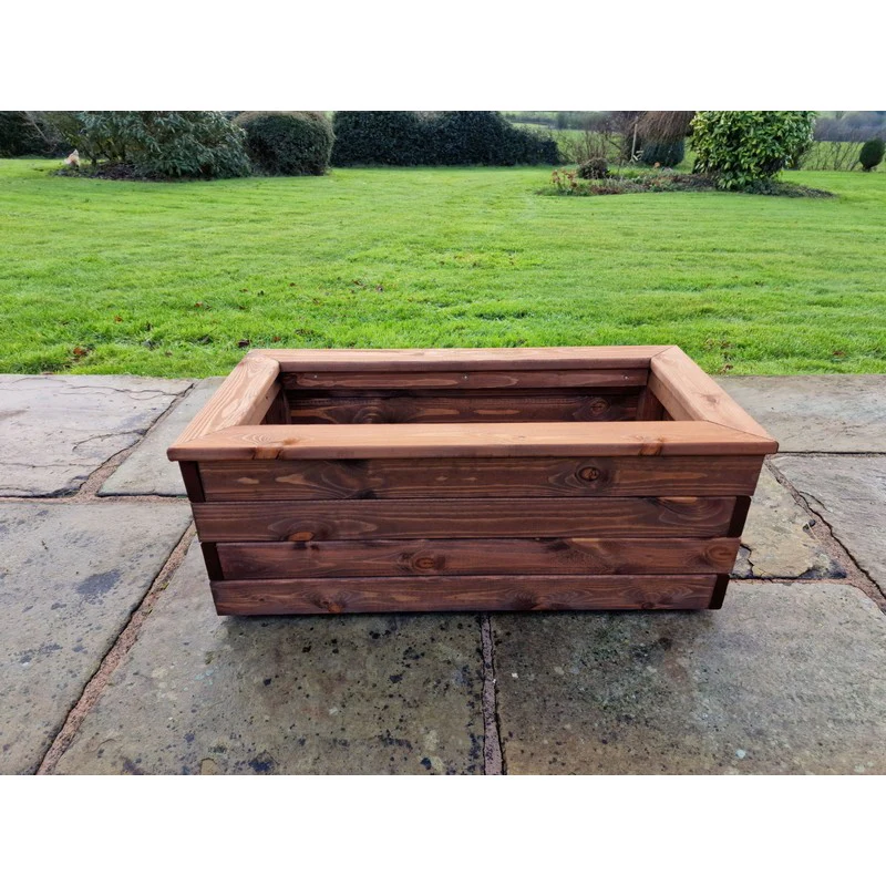 Swedish Redwood Garden Trough Planter by Churnet Valley - Image 7