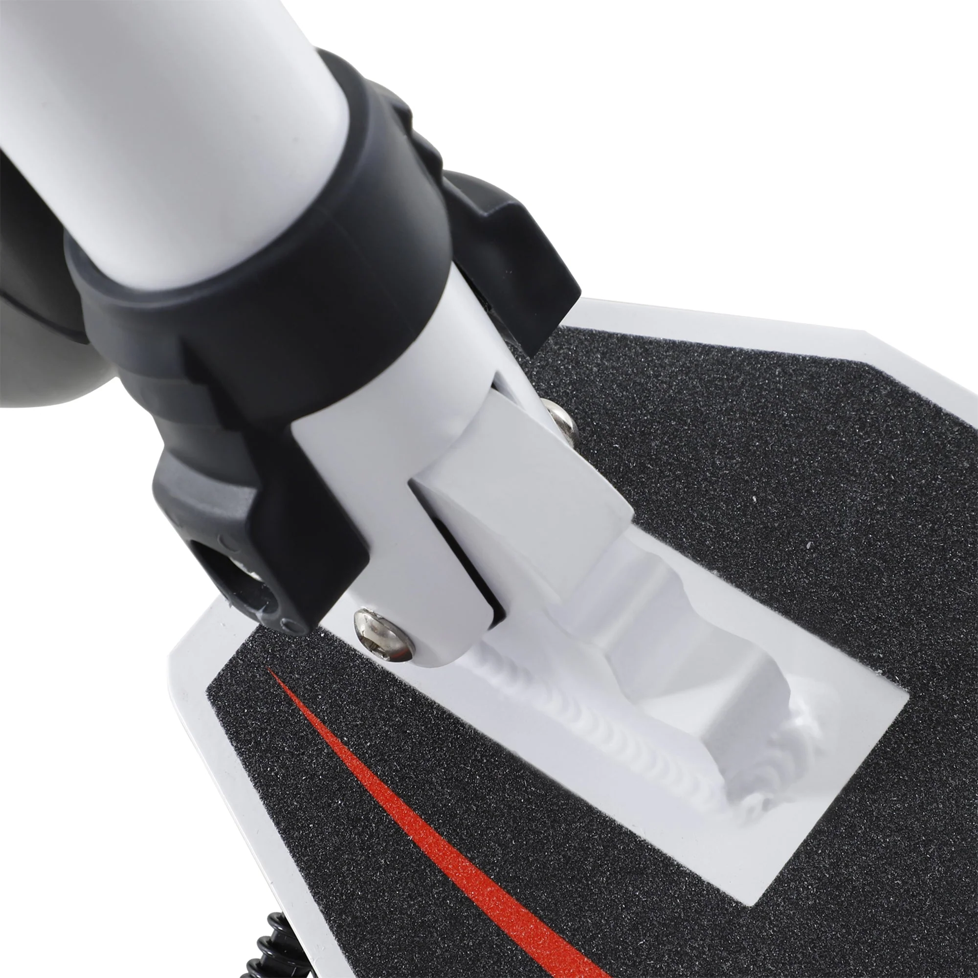 Teen/Adults Aluminium Folding Kick Scooter w/ Shock Mitigation System White - Image 9