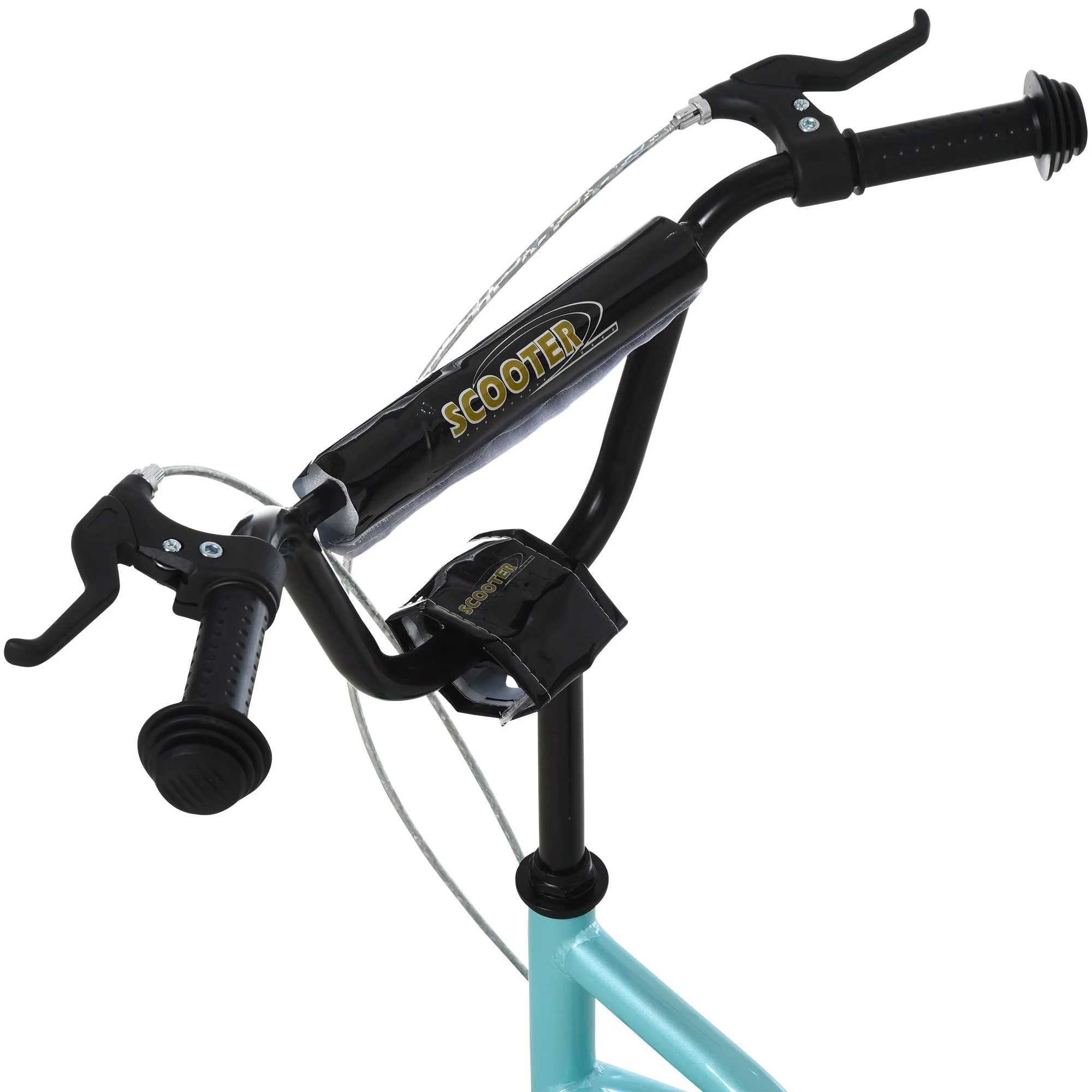 Teen Kids Stunt Scooter Children Kick Scooter Adjustable Handlebar 2 Brakes Ride On 12 Inch Rubber Tyres Blue - Image 8