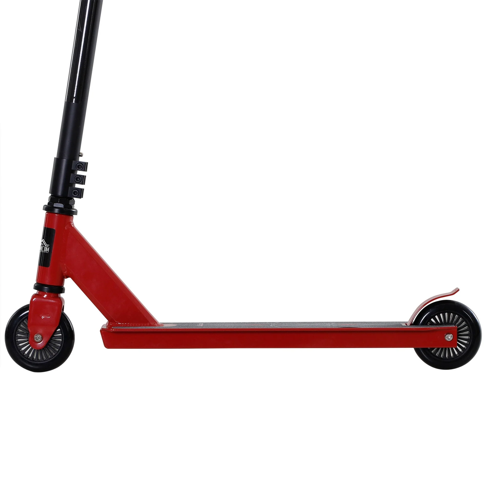 Teens Lightweight Steel Stunt Scooter Red - Image 6