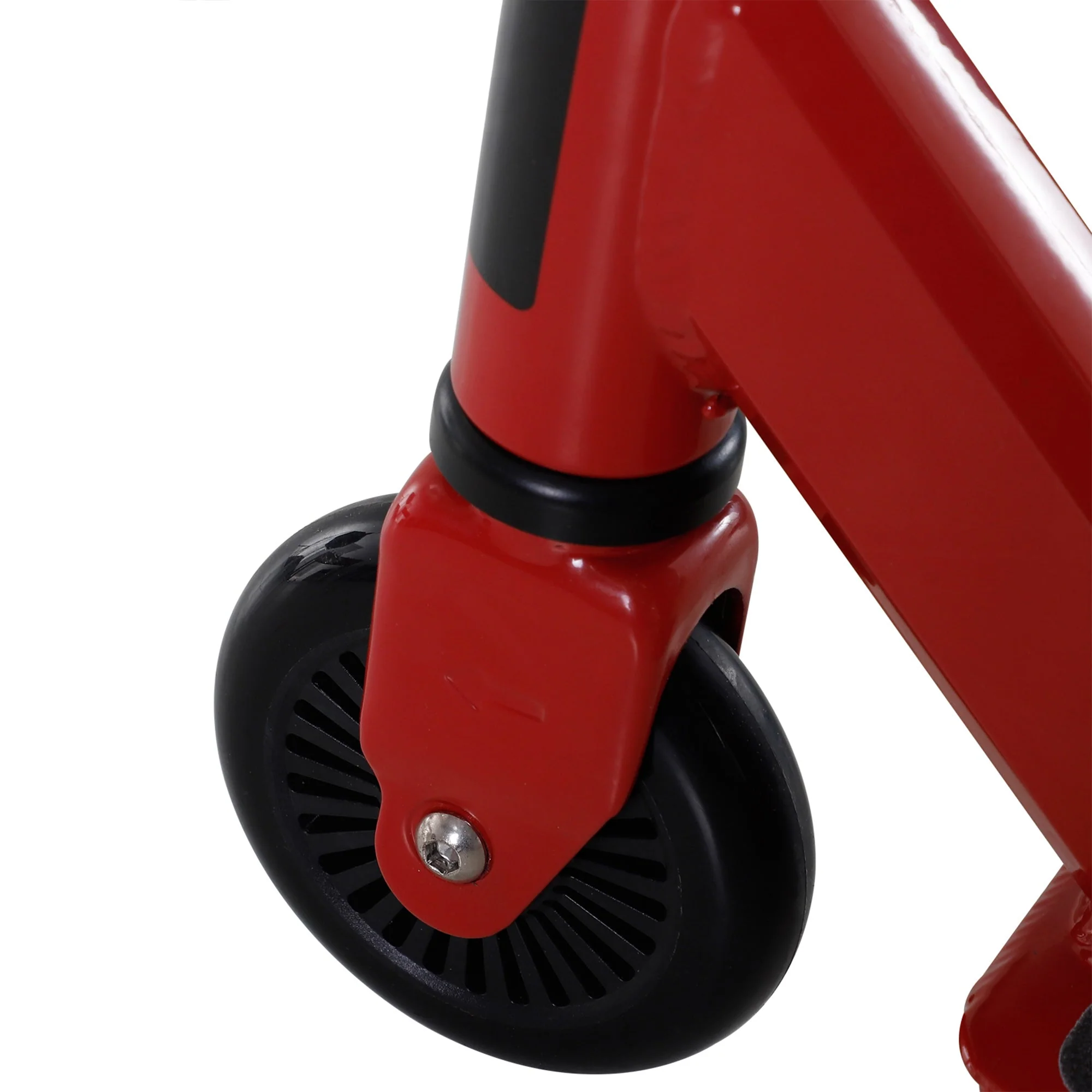 Teens Lightweight Steel Stunt Scooter Red - Image 8