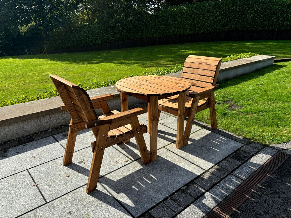 Thatcham Garden Patio Dining Set by Charles Taylor - 2 Seats - Image 10