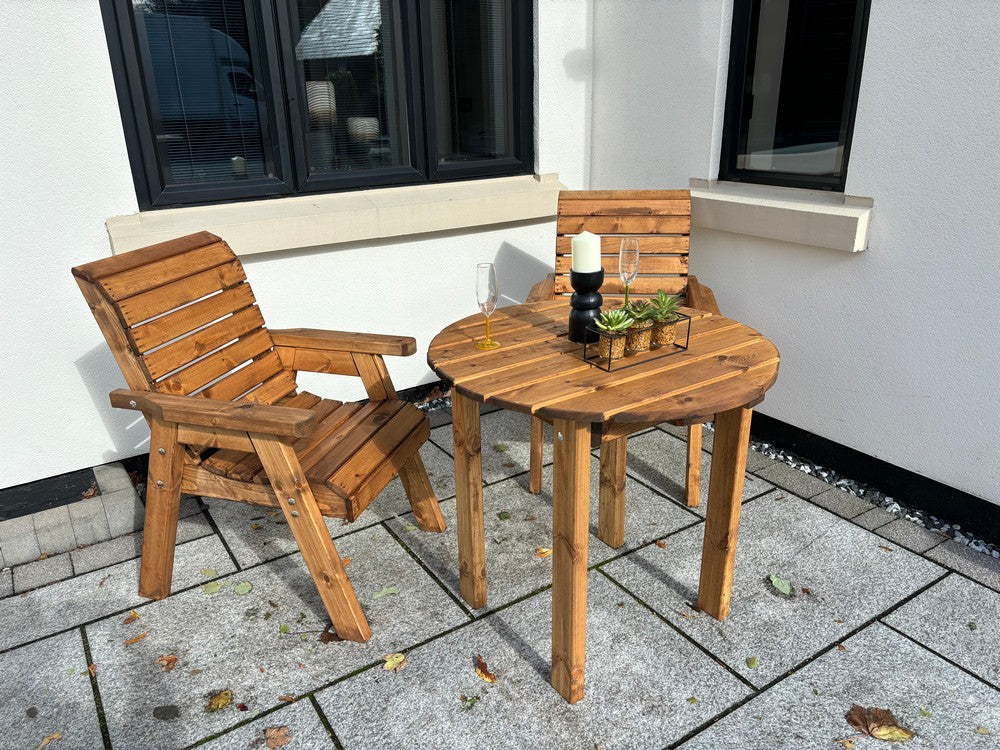 Thatcham Garden Patio Dining Set by Charles Taylor - 2 Seats - Image 12