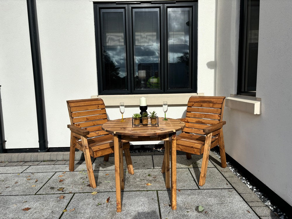 Thatcham Garden Patio Dining Set by Charles Taylor - 2 Seats - Image 15