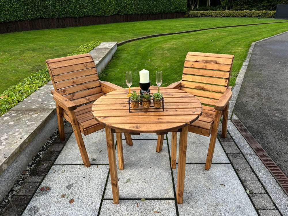 Thatcham Garden Patio Dining Set by Charles Taylor - 2 Seats - Image 19
