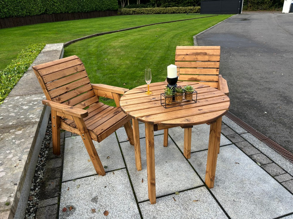 Thatcham Garden Patio Dining Set by Charles Taylor - 2 Seats - Image 21