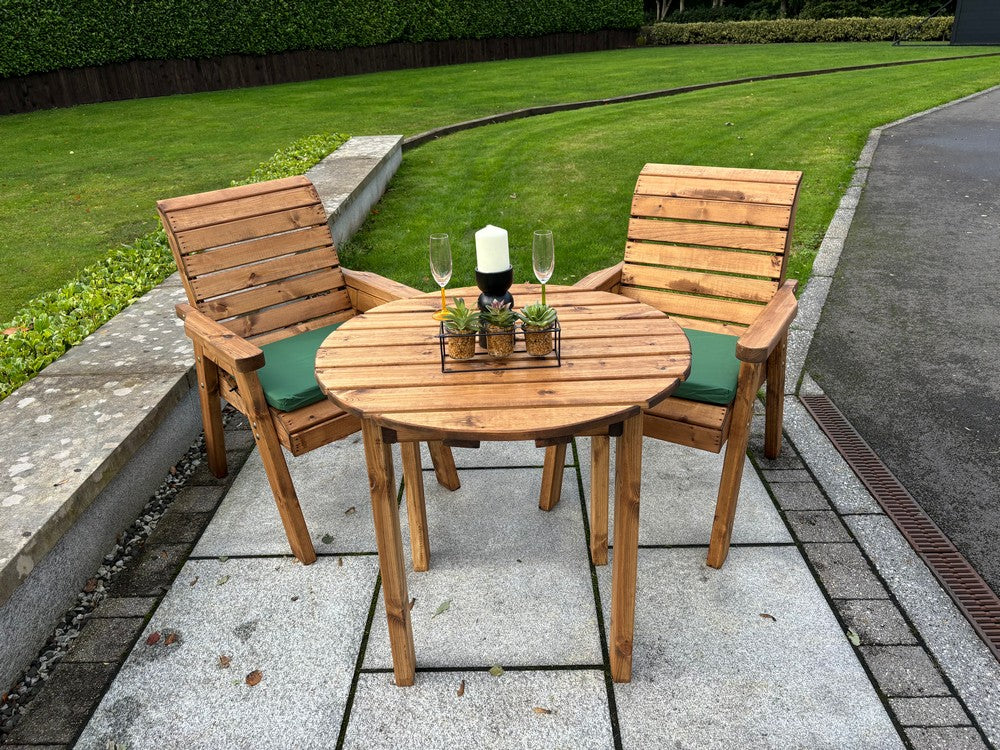 Thatcham Garden Patio Dining Set by Charles Taylor - 2 Seats - Image 23