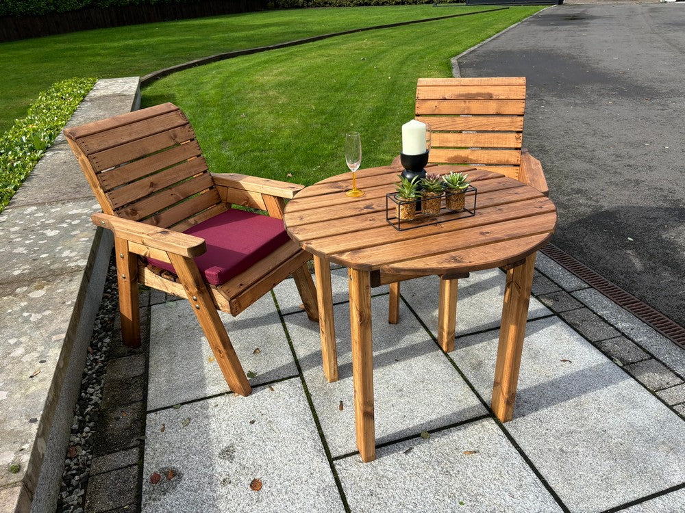 Thatcham Garden Patio Dining Set by Charles Taylor - 2 Seats - Image 26
