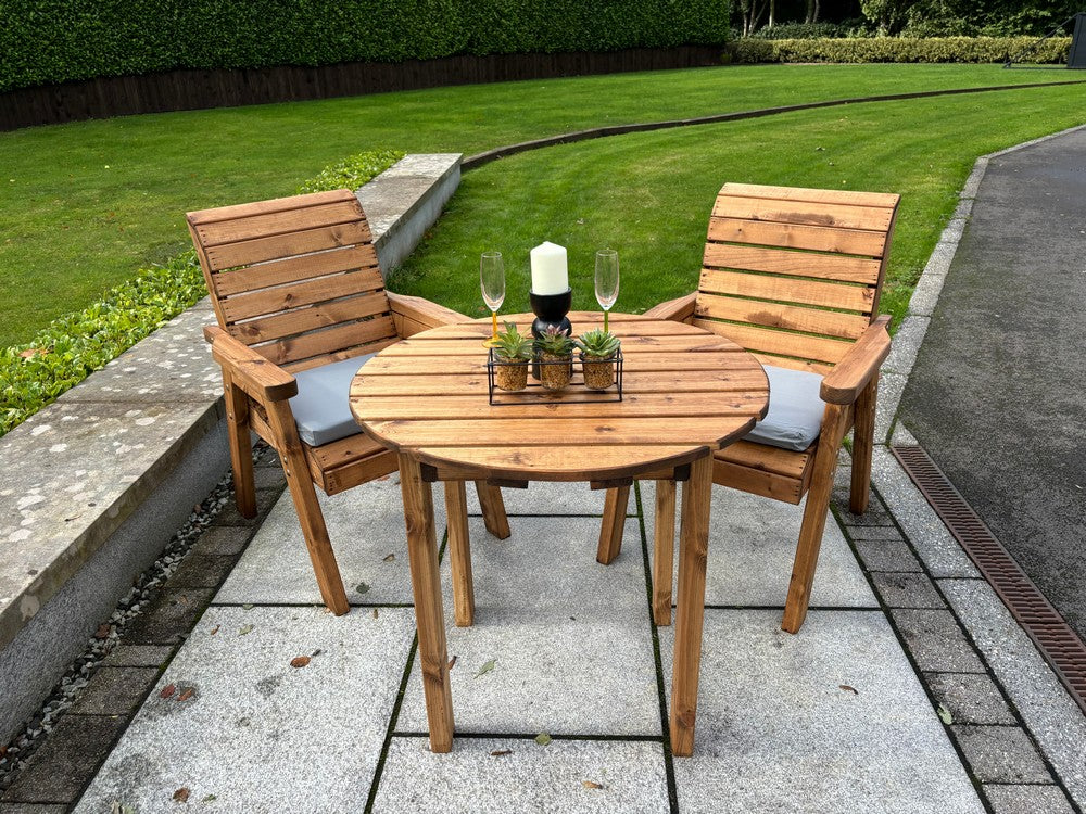 Thatcham Garden Patio Dining Set by Charles Taylor - 2 Seats - Image 27