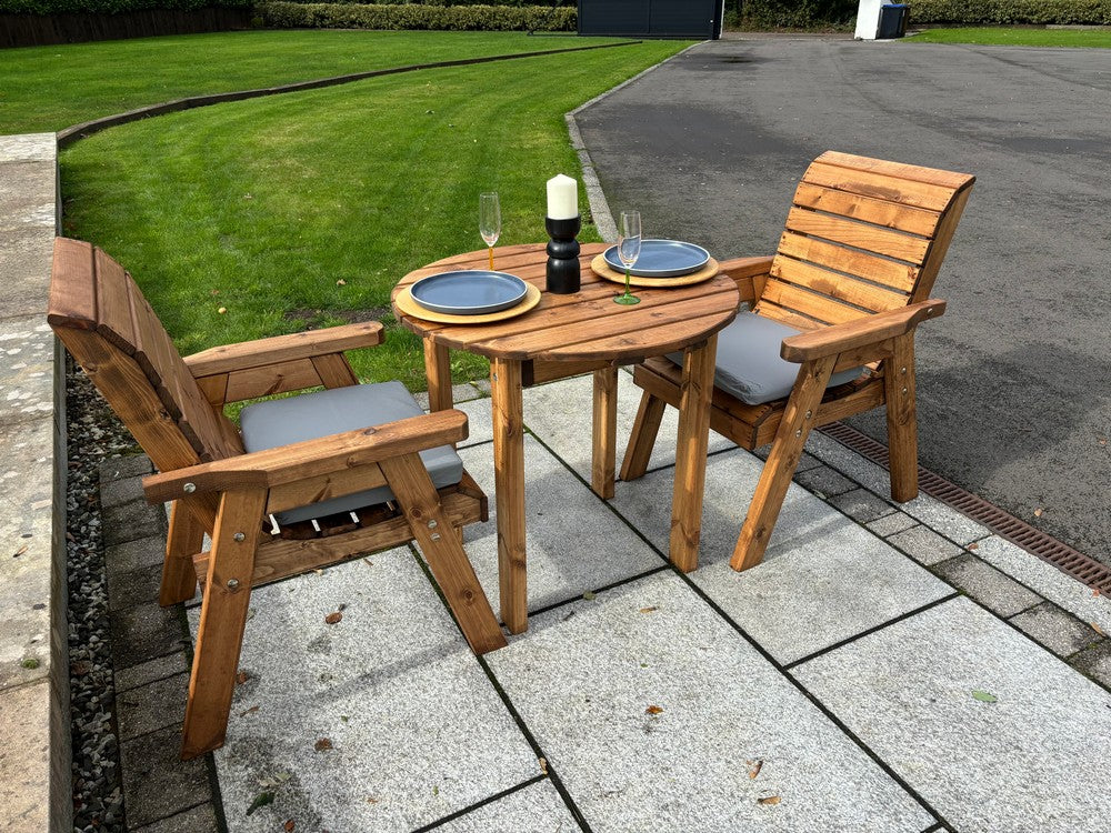 Thatcham Garden Patio Dining Set by Charles Taylor - 2 Seats - Image 30