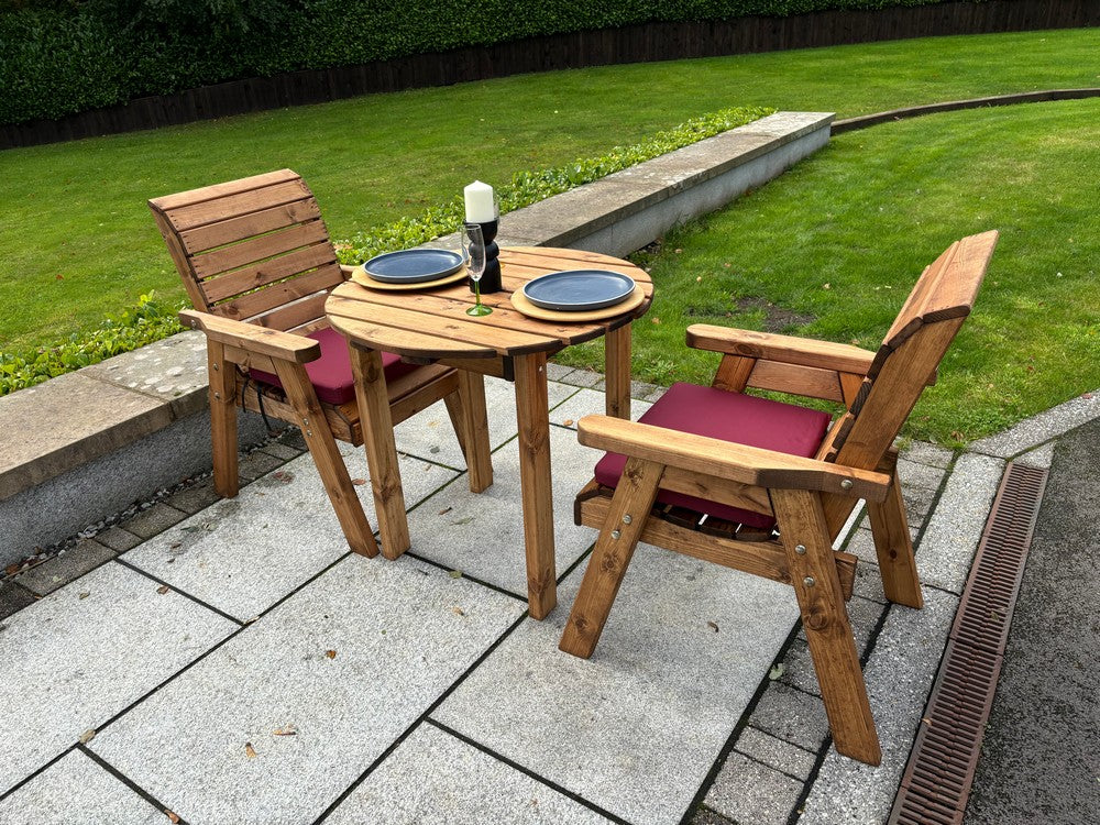 Thatcham Garden Patio Dining Set by Charles Taylor - 2 Seats - Image 31