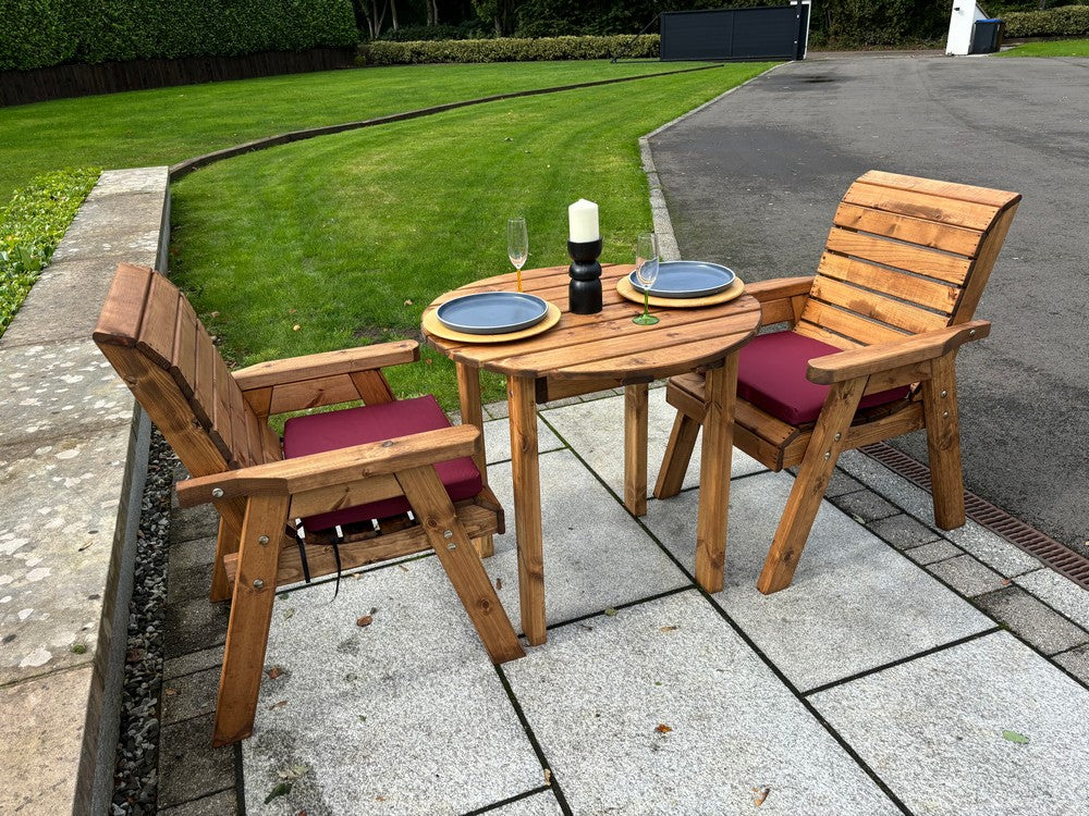 Thatcham Garden Patio Dining Set by Charles Taylor - 2 Seats - Image 32