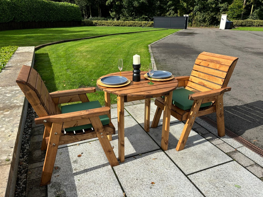 Thatcham Garden Patio Dining Set by Charles Taylor - 2 Seats - Image 34