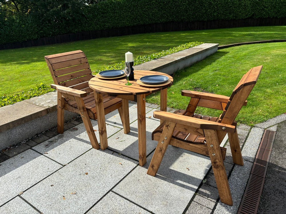 Thatcham Garden Patio Dining Set by Charles Taylor - 2 Seats - Image 35