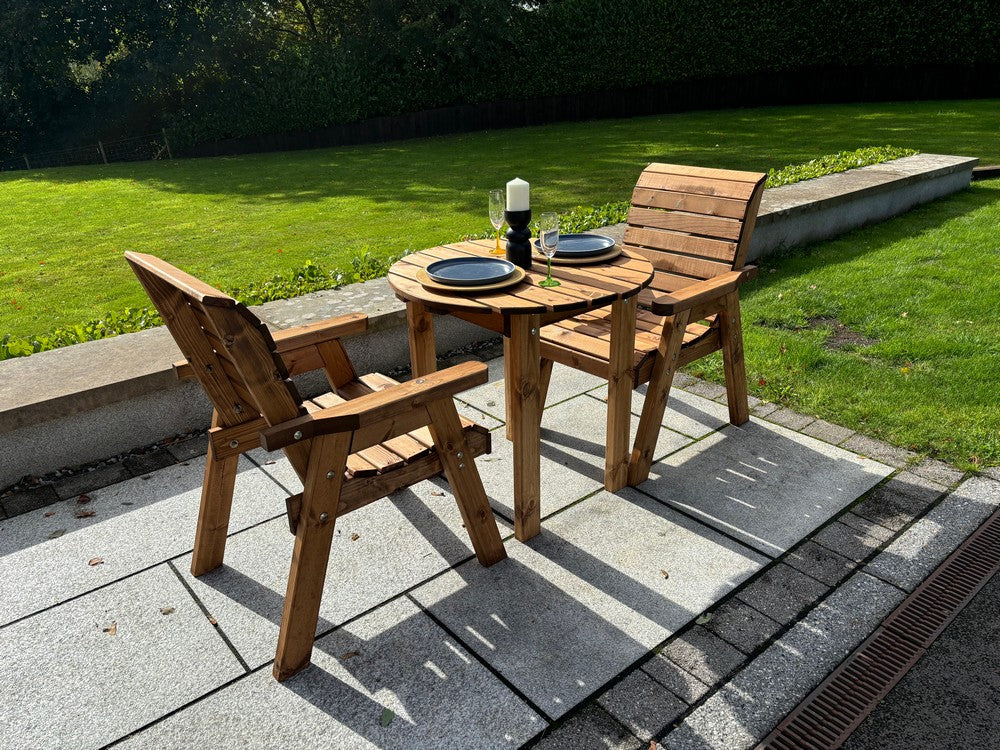 Thatcham Garden Patio Dining Set by Charles Taylor - 2 Seats - Image 37